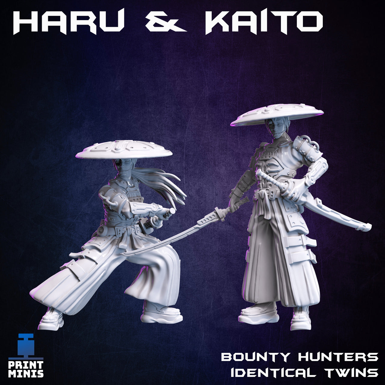 Haru & Kaito - Print Minis
