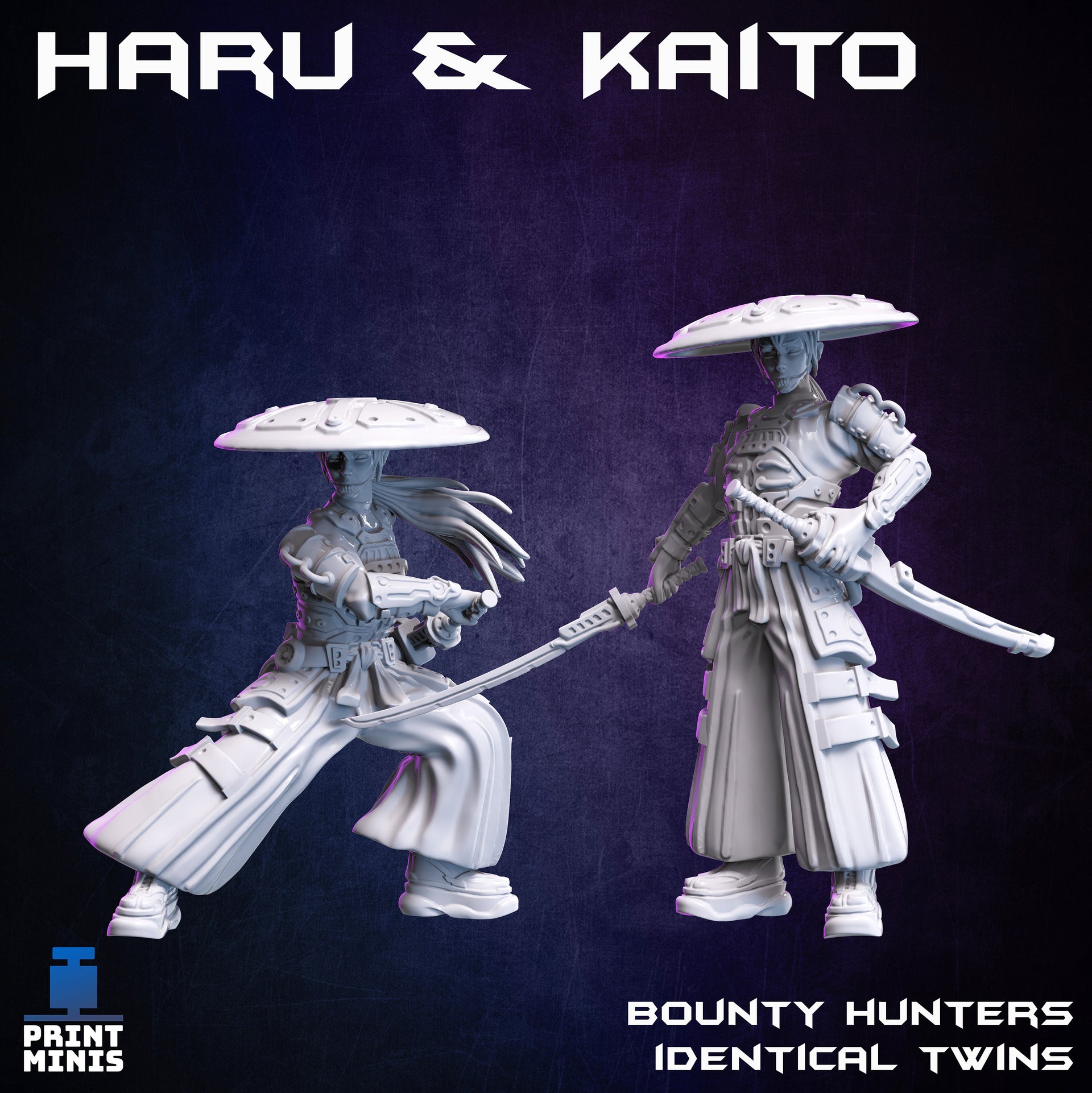 Haru & Kaito - Print Minis