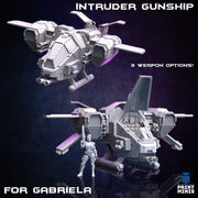 Intruder Gunship - Print Minis