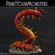 Giant Centipede - Print Your Monsters