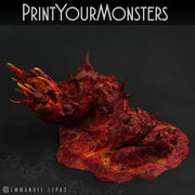 Lava Worm - Print Your Monsters