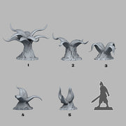 Elegant Poisonous Plant Scatter Terrain - Fantastic Plants and Rocks