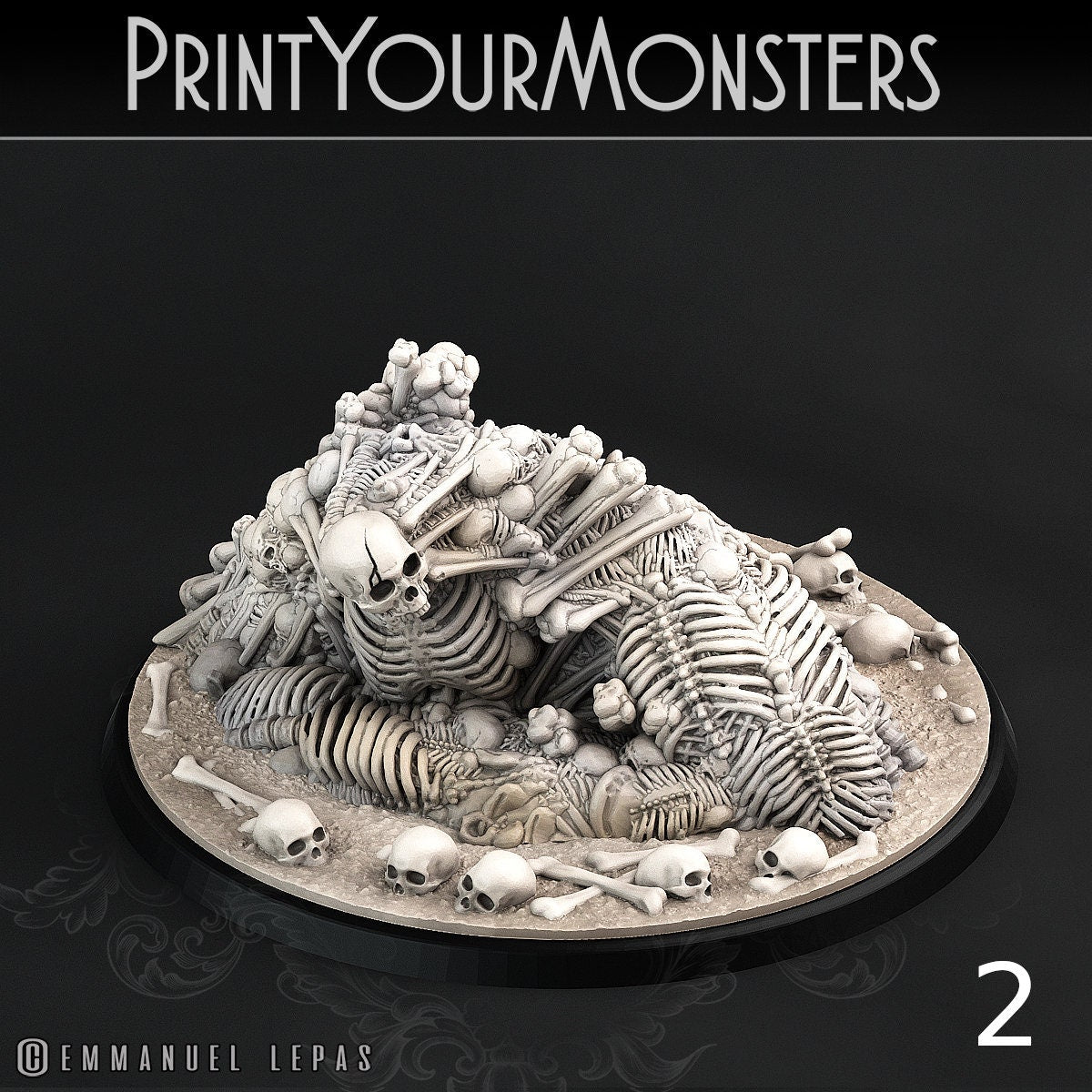 Bone Golem - Print Your Monsters
