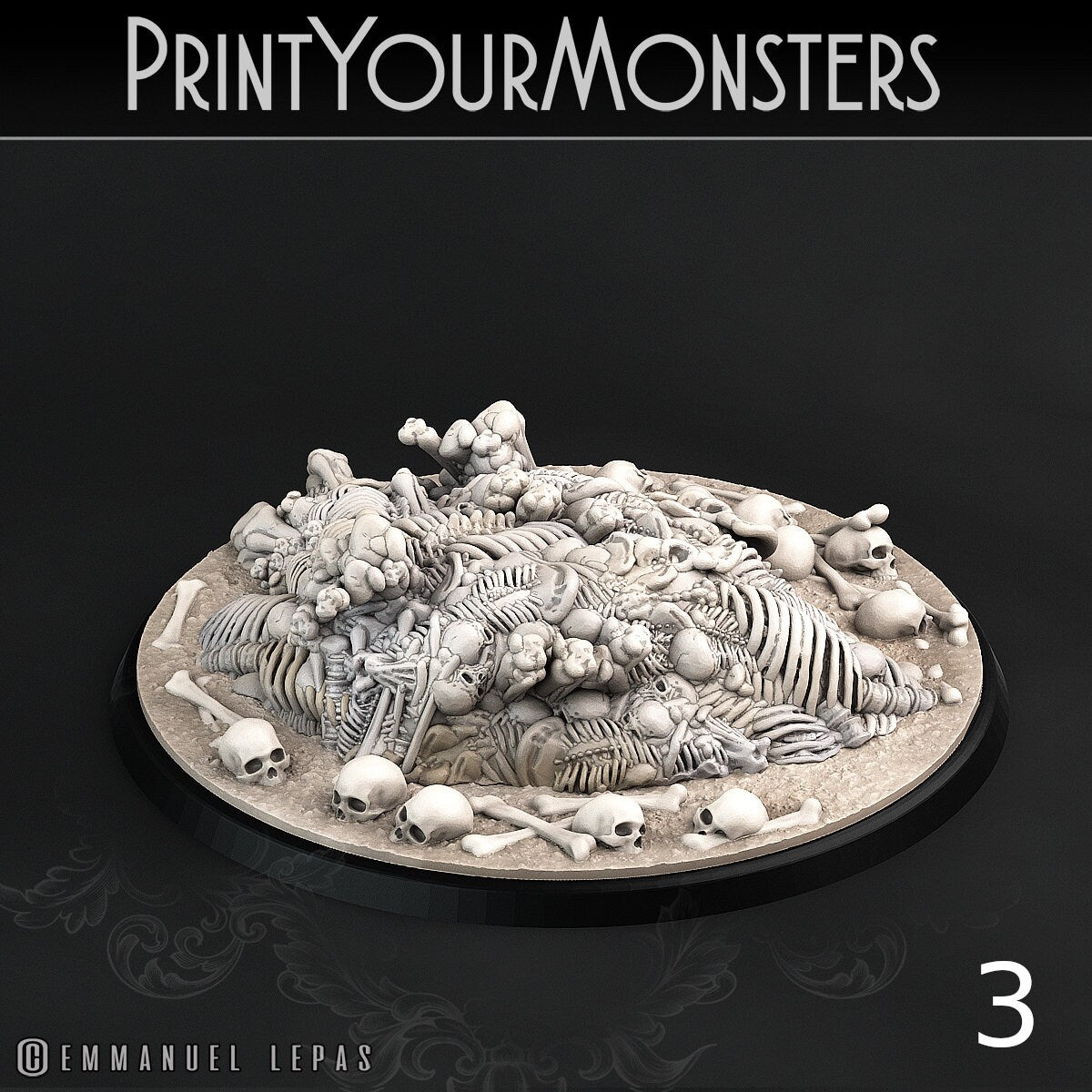 Bone Golem - Print Your Monsters