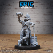 Dragonborn Pirate - Epic Miniatures | 32mm | Pirate Scourge | Captain | Swashbuckler | Rogue | Lizardfolk