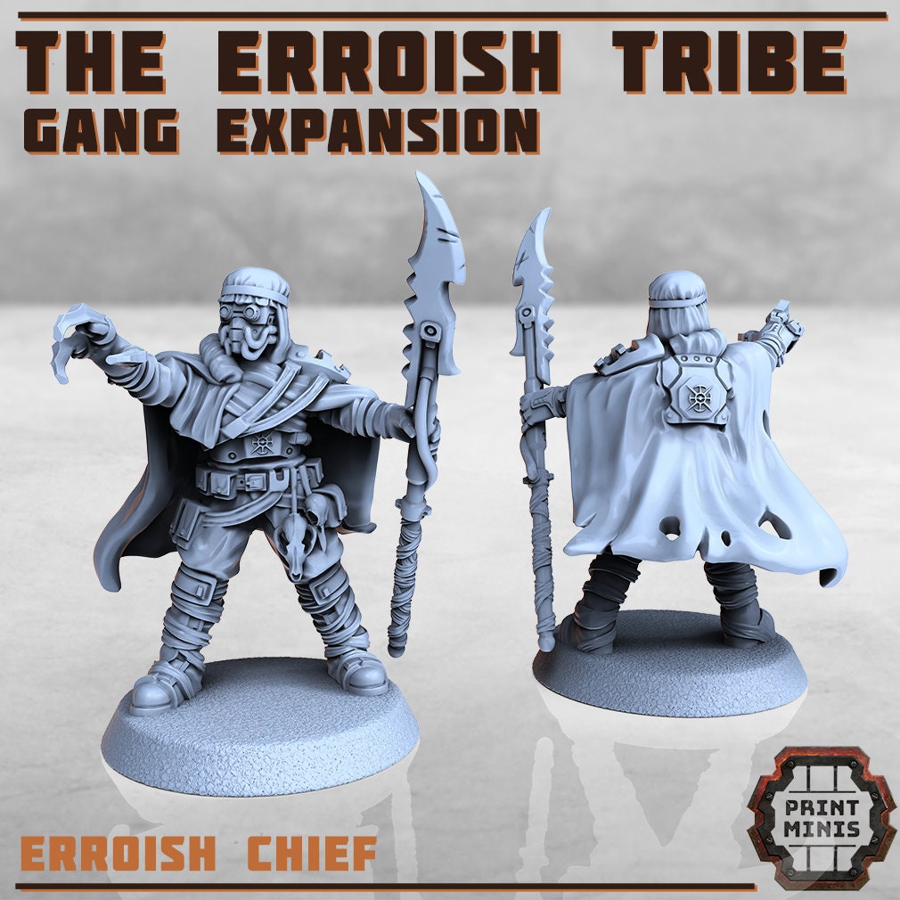 Erroish Tribe Gang Expansion- Print Minis