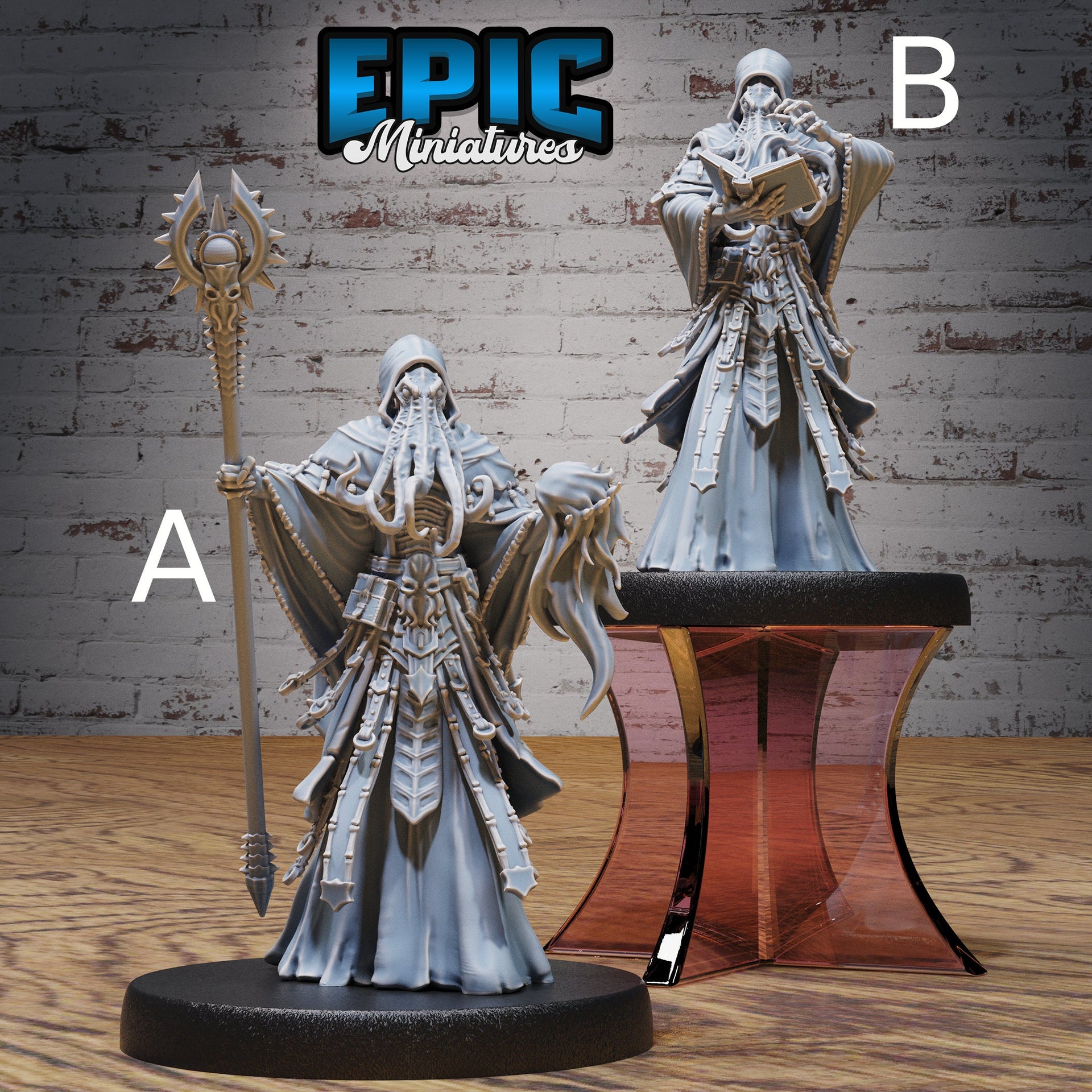 Mind Eater Lich - Epic Miniatures | 28mm | 32mm | Sorcerer | Warlock | Wizard