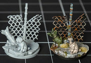 Crystal Cave - Goonmaster Basing Bits | Miniature | Wargaming | Roleplaying Games | 32mm | Basing Supplies | Gem | Stalagmite