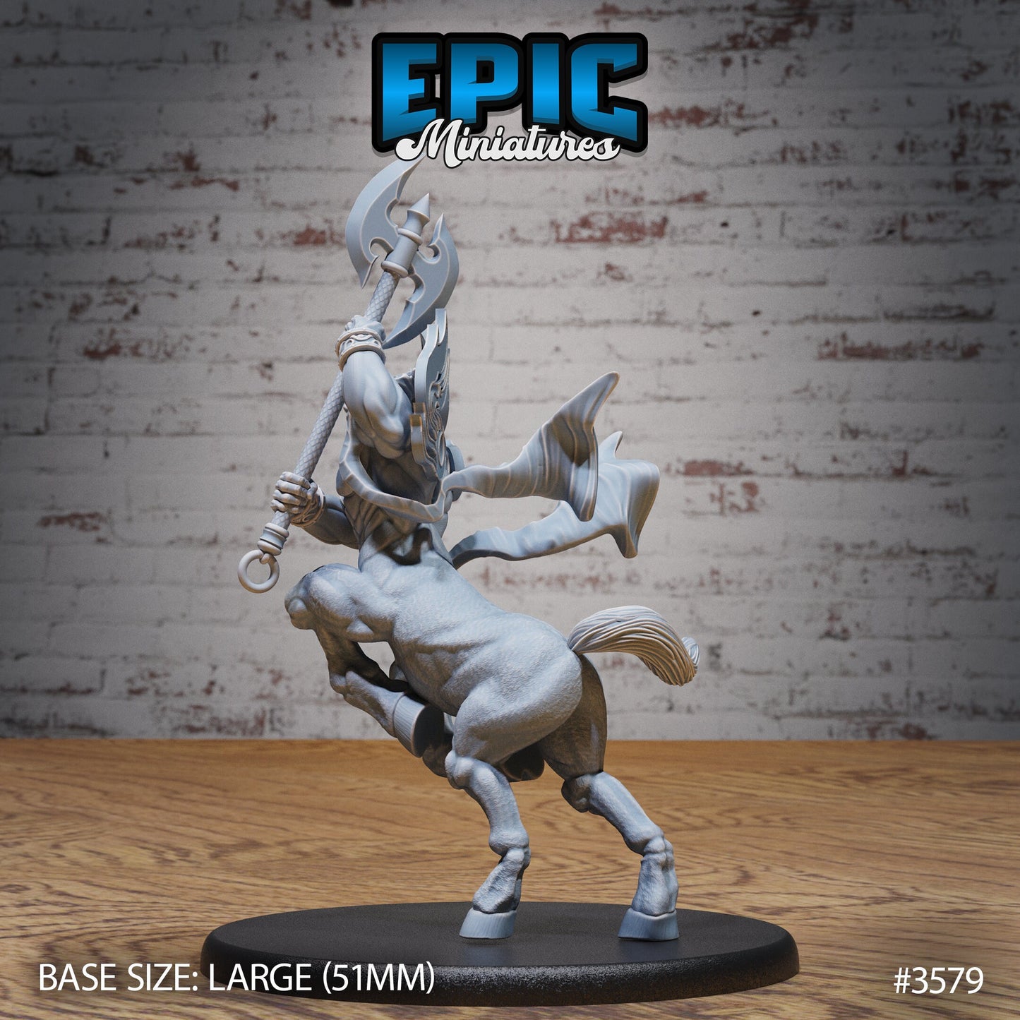 Divine Centaur - Epic Miniatures | Ninth Age | 32mm |Iron Fist Tournament | Martial Artist | Fighter | Brawler | Monk | Barbarian