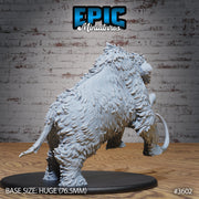 Mammoth - Epic Miniatures | 32mm | Ice Age Madness | Wooly | Elephant | Ancient | Baby