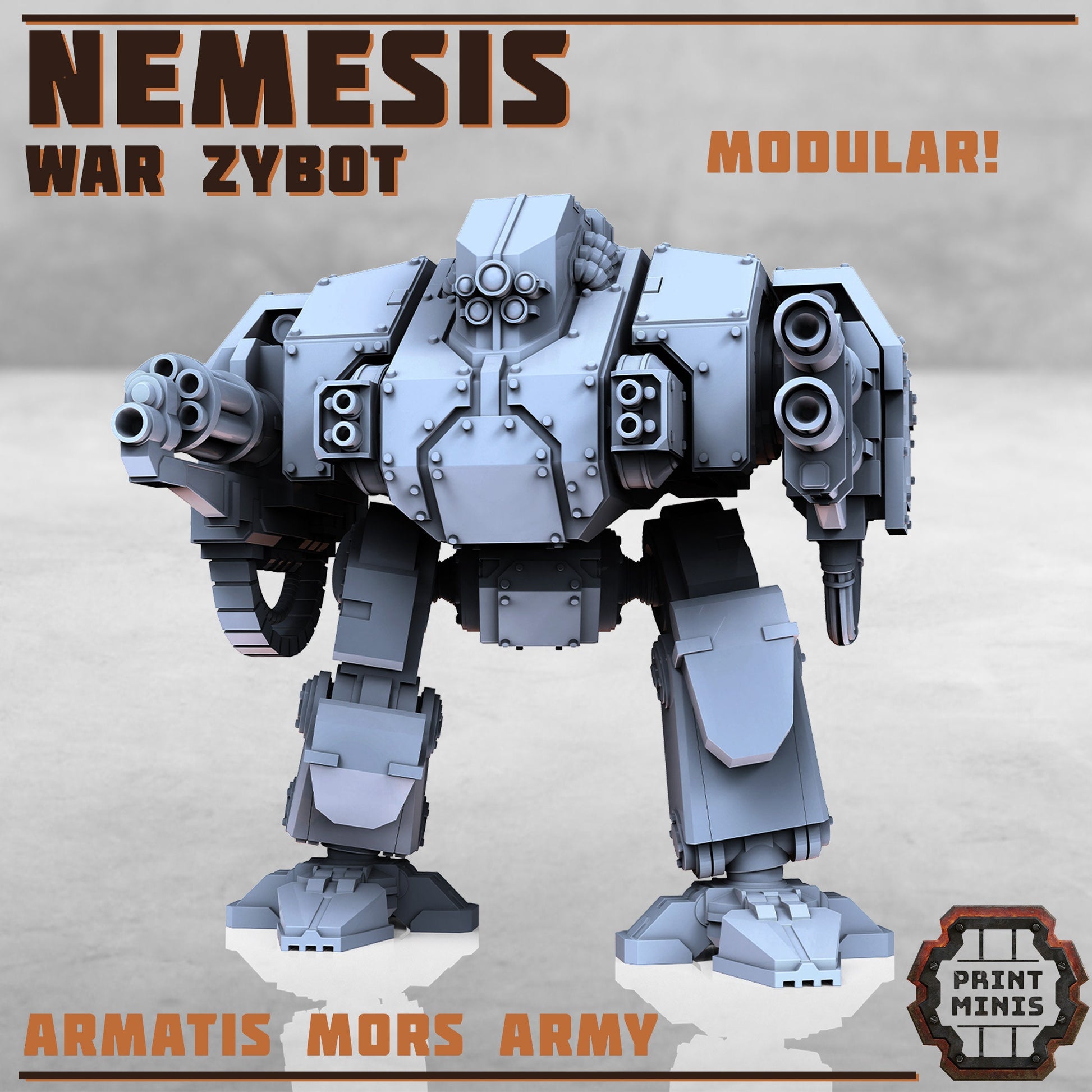 Nemesis, War Zybot - Print Minis