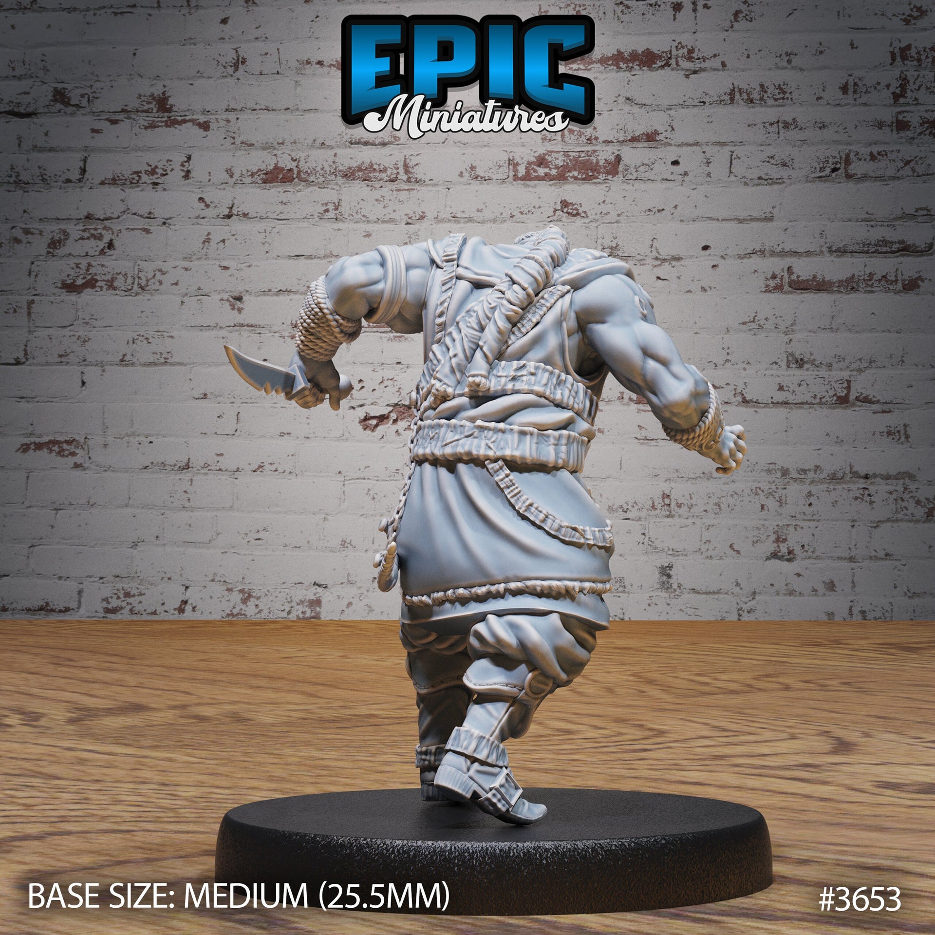 Coast Bandit- Epic Miniatures | 28mm | 32mm | Bandit Camp | Pirate | Sailor | Docks | Sea | Ocean