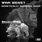 Diesel Bear, War Beast- Print Minis