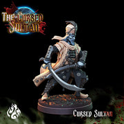 Cursed Sultan - Crippled God Foundry | 32mm | King | Lord | Vampire