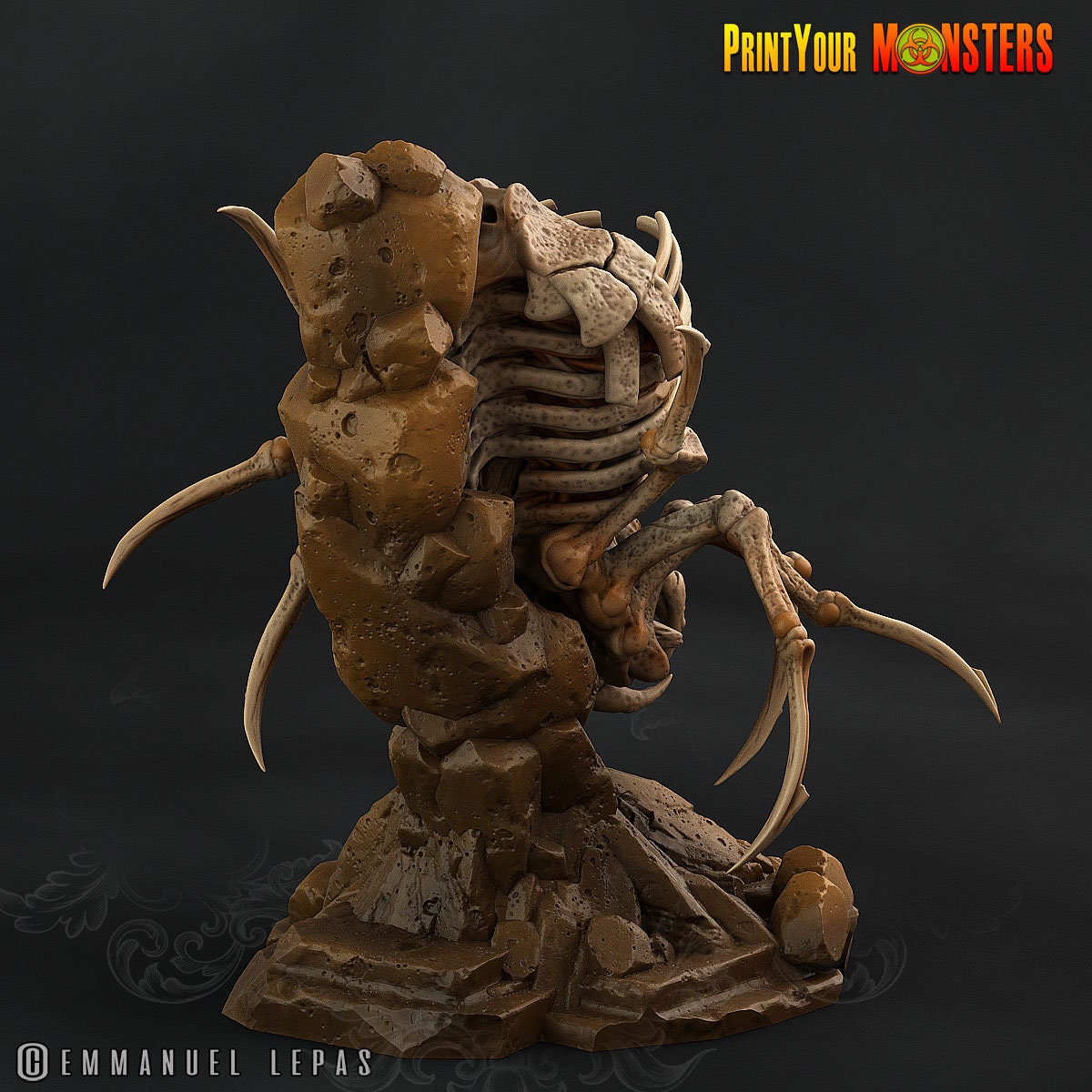 Bone Spiders - Print Your Monsters | 32mm | Ancient Bones | Skeleton | Undead