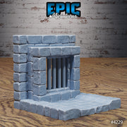 City Sewers Environment Terrain - Epic Miniatures | Infernal Assault | 28mm | 32mm | Grate | Bridge | Tunnel