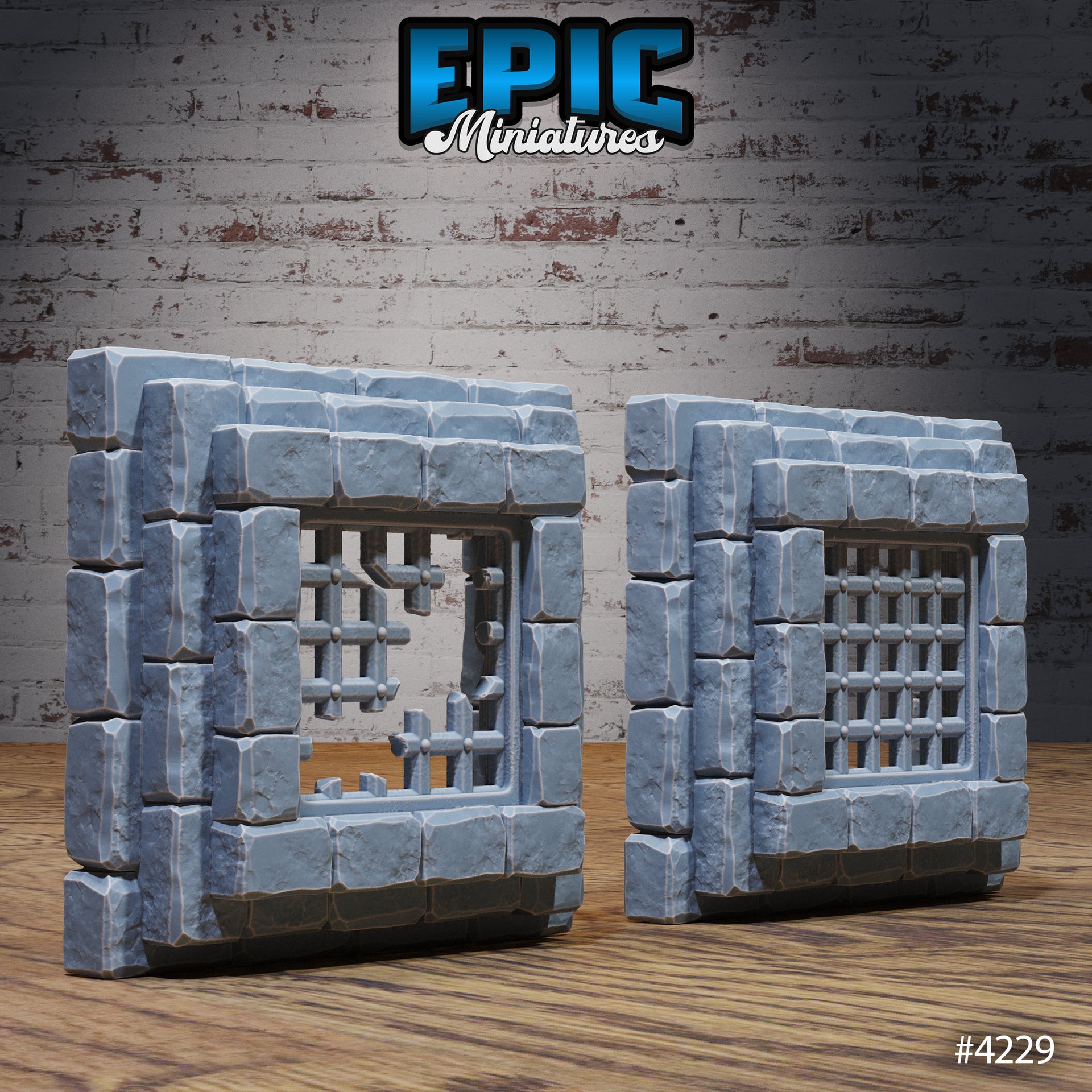 City Sewers Environment Terrain - Epic Miniatures | Infernal Assault | 28mm | 32mm | Grate | Bridge | Tunnel