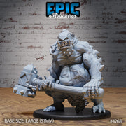 Troll Mutant - Epic Miniatures | City Sewers | 28mm | 32mm | Ogre | Orc | Club | Hammer
