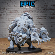 Troll Mutant - Epic Miniatures | City Sewers | 28mm | 32mm | Ogre | Orc | Club | Hammer