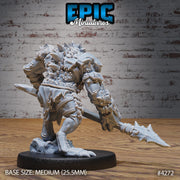 Sewer Beast - Epic Miniatures | City Sewers | 28mm | 32mm | Tongue | Mutant | Demon | Toad