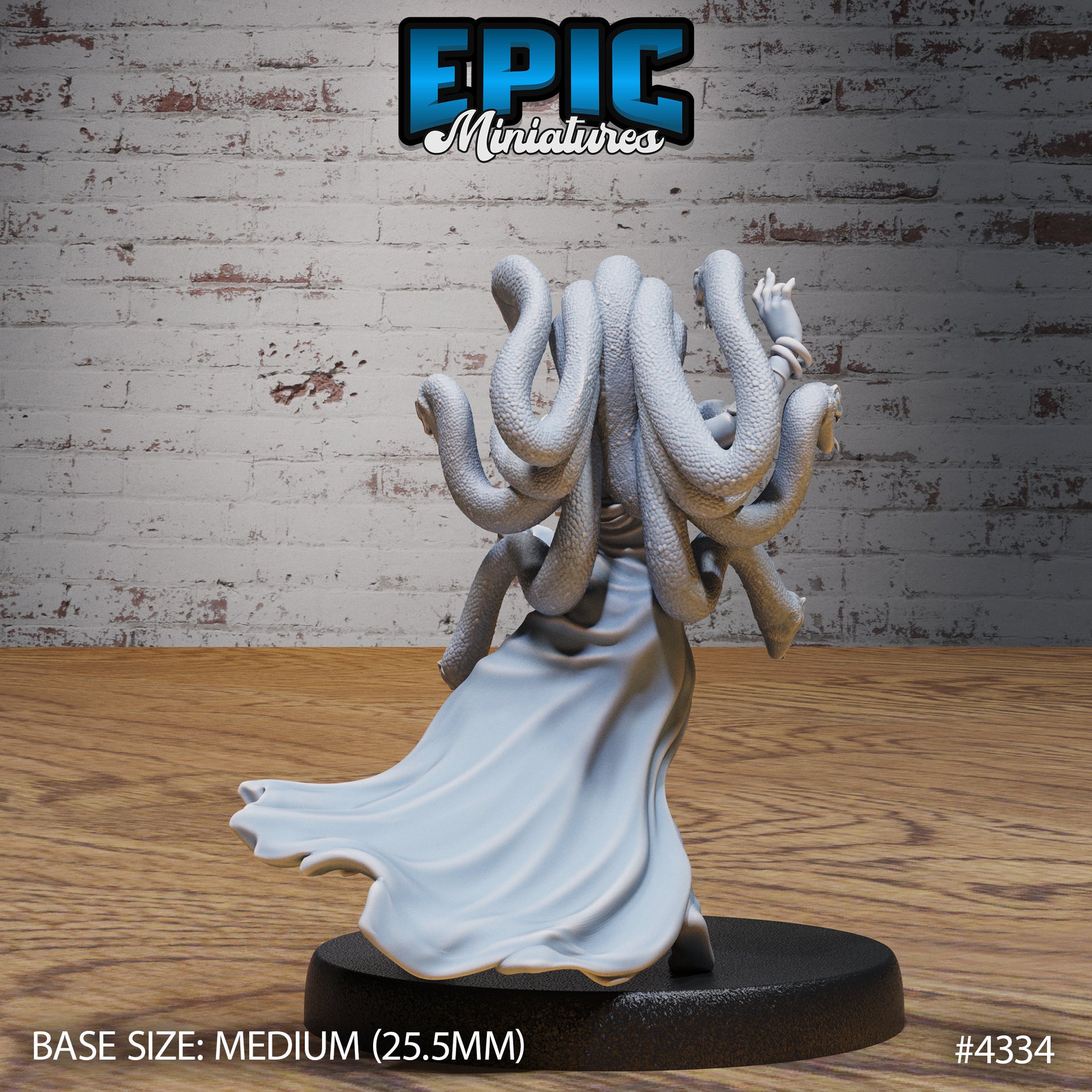 Medusa Bidel - Epic Miniatures | Olympian Legends | 28mm | 32mm | Greek | Snake monster