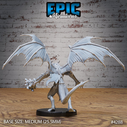 Draconic Demon Copper - Epic Miniatures | Infernal Assault | 28mm | 32mm | Dragonkin | Demon | Fighter