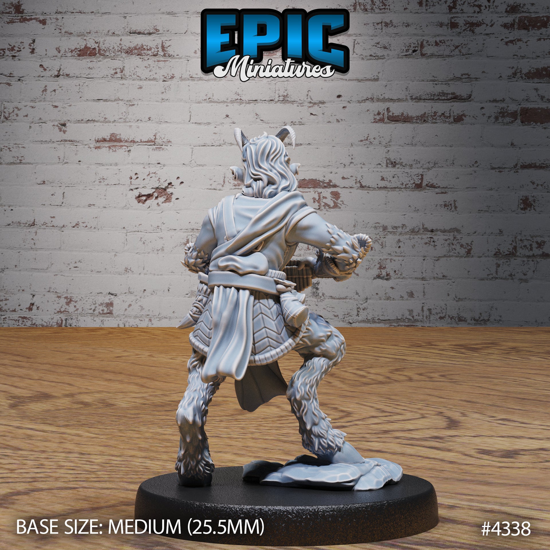 Satyr Classic - Epic Miniatures | Olympian Legends | 28mm | 32mm | Greek | Goat | Bard | Panlute