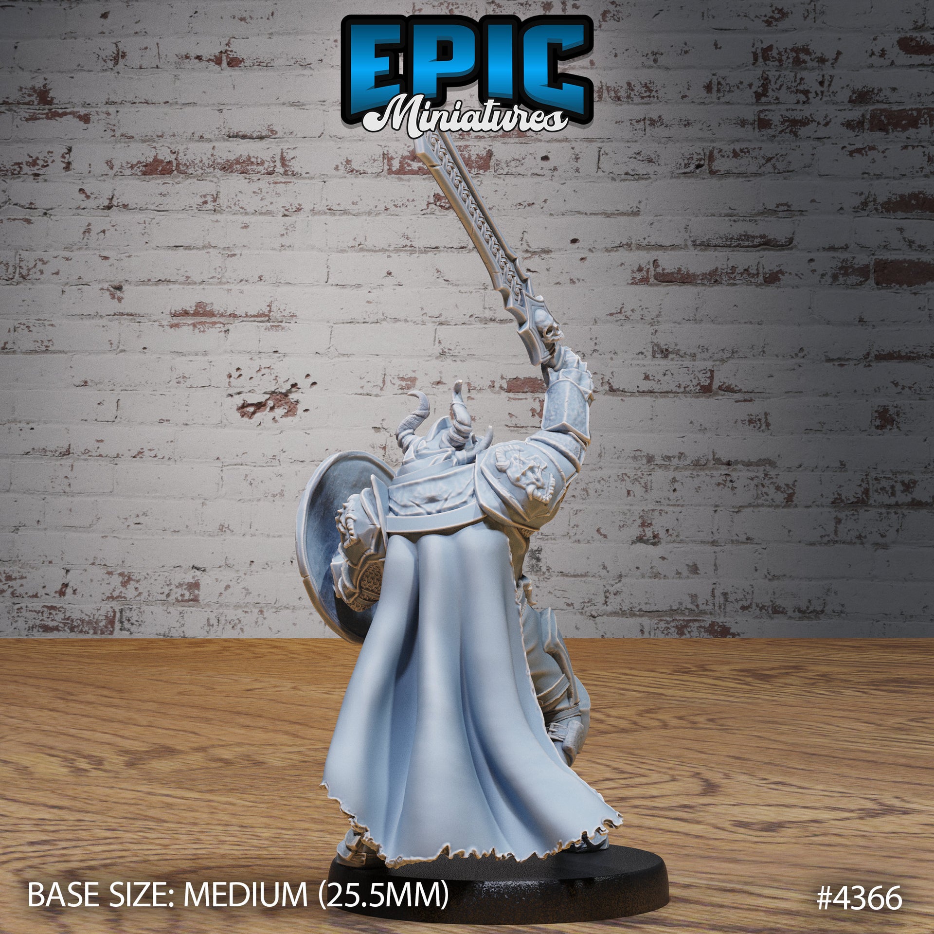 Minotaur Paladin - Epic Miniatures | Olympian Legends | 28mm | 32mm | Greek | Fighter | Knight | Chaos