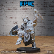 Minotaur Paladin - Epic Miniatures | Olympian Legends | 28mm | 32mm | Greek | Fighter | Knight | Chaos