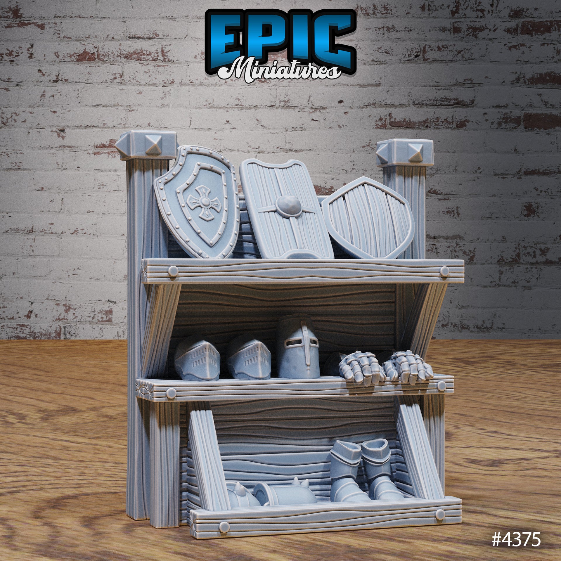 Blacksmith Scatter Terrain - Epic Miniatures | Mighty Heroes | 28mm | 32mm | Forge | Anvil | Grindstone