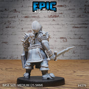 Dwarf Adventurer - Epic Miniatures | Mighty Heroes | 28mm | 32mm | PC | Paladin | Fighter | Cleric