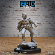 Elven Adventurer - Epic Miniatures | Mighty Heroes | 28mm | 32mm | Sorcerer | PC | Rogue