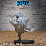 Sewer Godfather Rat- Epic Miniatures | City Sewers | 28mm | 32mm | Mobster | Gangster | Ratfolk