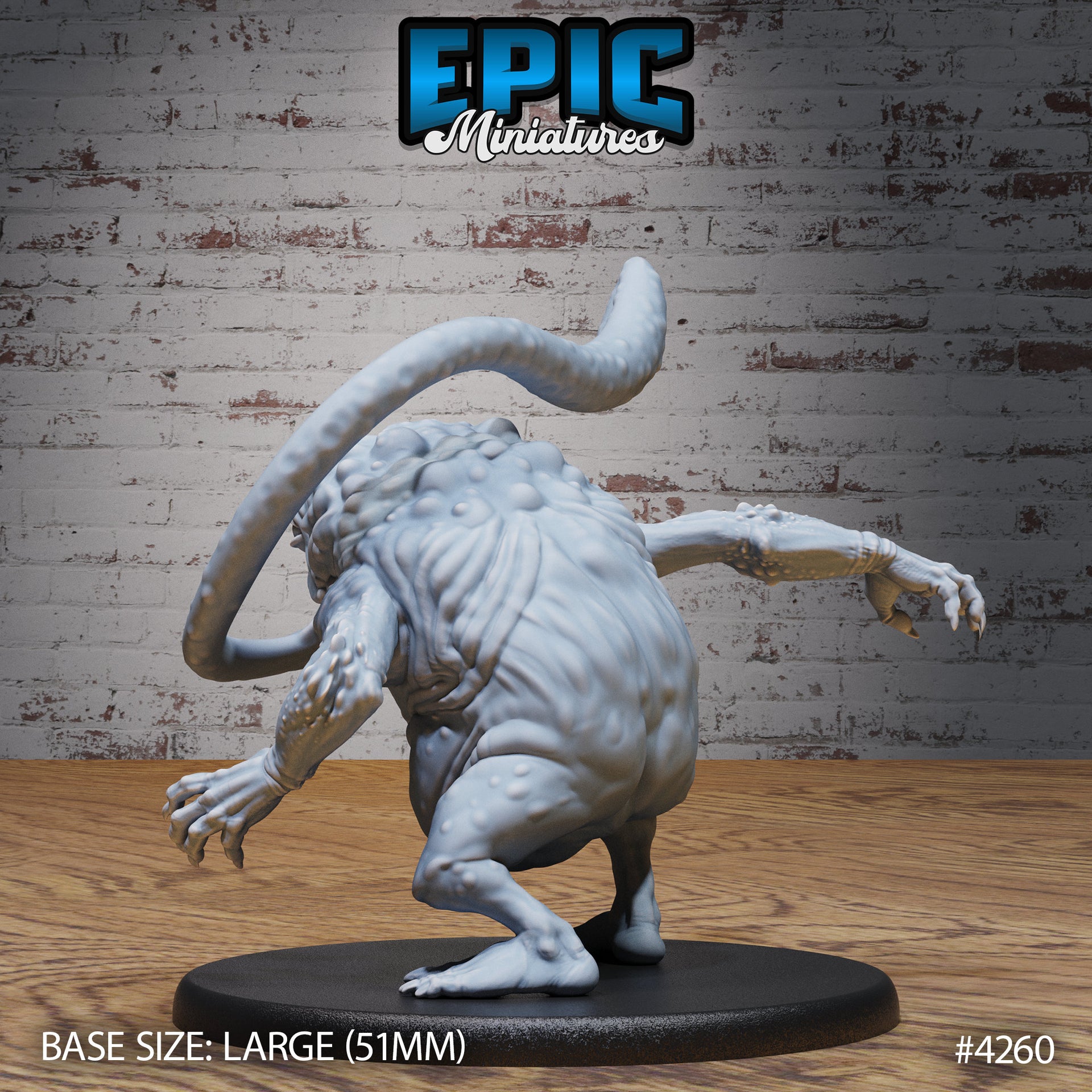 Sewer Toad - Epic Miniatures | City Sewers | 28mm | 32mm | Tongue | Mutant | Demon