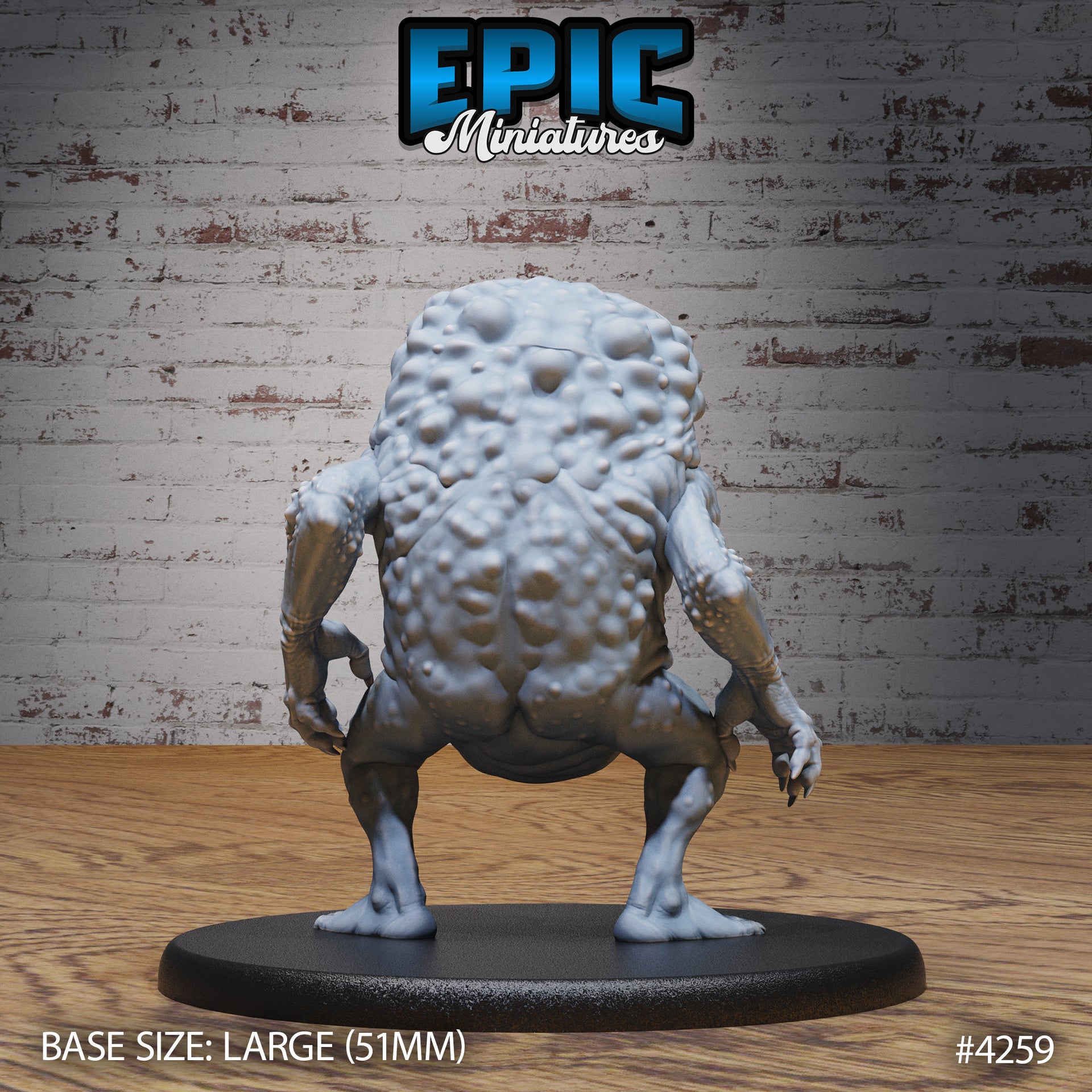 Sewer Toad - Epic Miniatures | City Sewers | 28mm | 32mm | Tongue | Mutant | Demon