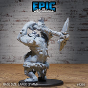 Troll Mutant - Epic Miniatures | City Sewers | 28mm | 32mm | Ogre | Orc | Club | Hammer