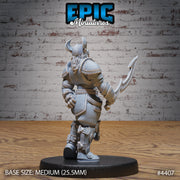 Beast Folk Paladin - Epic Miniatures | Mighty Heroes | 28mm | 32mm | Cat Folk | Tabaxi | Lion | Knight