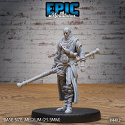 Element Monk Air - Epic Miniatures | Mighty Heroes | 28mm | 32mm | Sorcerer | PC | Traveler | Elementalist