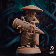 Fungarii Ranger, Mushroom Inventor - Arcane Minis | 32mm | The Awakening | Alien | | Fungus | Mold