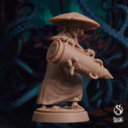 Fungarii Ranger, Mushroom Inventor - Arcane Minis | 32mm | The Awakening | Alien | | Fungus | Mold