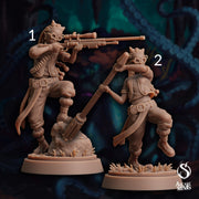 Human Ranger- Arcane Minis | 32mm | The Awakening | Sniper Inventor | Gunslinger