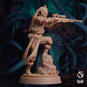 Human Ranger- Arcane Minis | 32mm | The Awakening | Sniper Inventor | Gunslinger