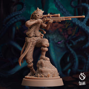 Human Ranger- Arcane Minis | 32mm | The Awakening | Sniper Inventor | Gunslinger