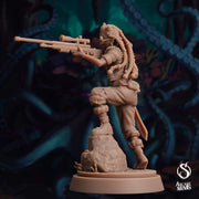 Human Ranger- Arcane Minis | 32mm | The Awakening | Sniper Inventor | Gunslinger