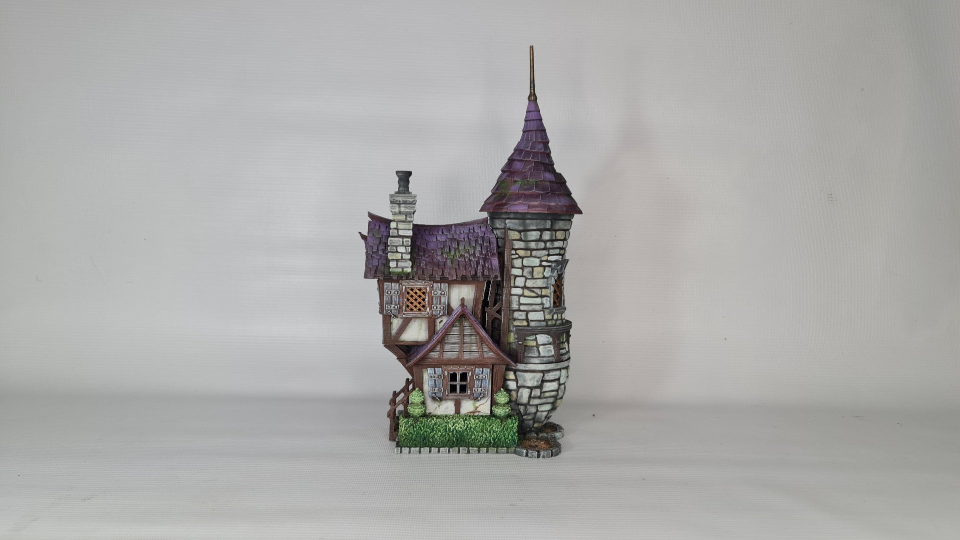 Peppermill Cottage - 3DP4U Medieval Town | Miniature | Wargaming | Roleplaying Games | 32mm | Inn | House | Playable | Filament | 3d printed