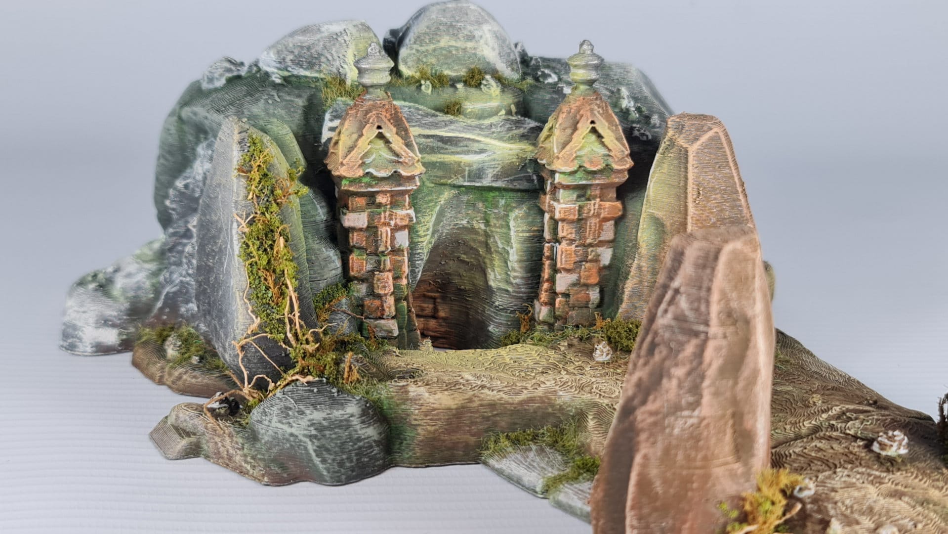 Barrow - 3DP4U Medieval Town | Miniature | Wargaming | Roleplaying Games | 32mm | Playable | Filament | 3d printed