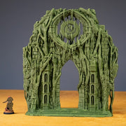 The Dark Portal - Echoes of the Dark Portal by 3dHexes | Ancient Ruins Terrain for Roleplaying and Gaming | Gateway | Temple