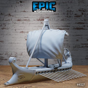 Olympian War Equipment - Epic Miniatures | Olympian Legends | 28mm | 32mm | Grond | Boat | Ballista | Mangonel