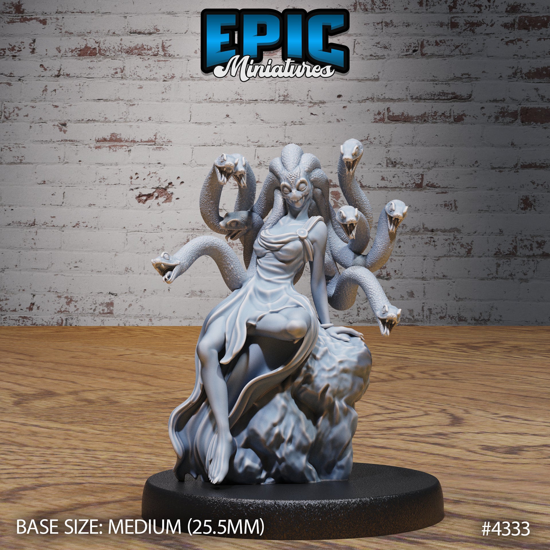 Medusa Bidel - Epic Miniatures | Olympian Legends | 28mm | 32mm | Greek | Snake monster