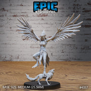 Harpy Classic - Epic Miniatures | Olympian Legends | 28mm | 32mm | Birdfolk | Hunting | Demon